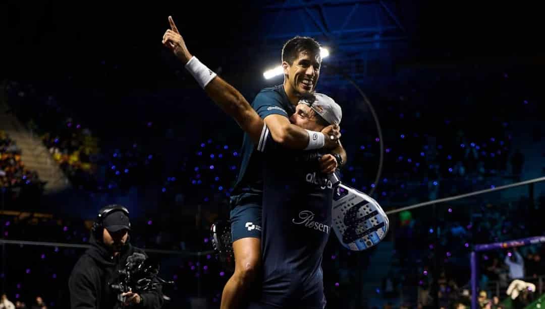 Federico Chingotto en Alejandro Galan vieren hun overwinning na de Buenos Aires P1 finale 2026