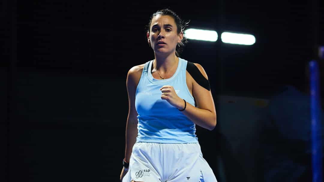 Nati Lopez Diaz in actie tijdens een CUPRA FIP Tour-toernooi in 2026