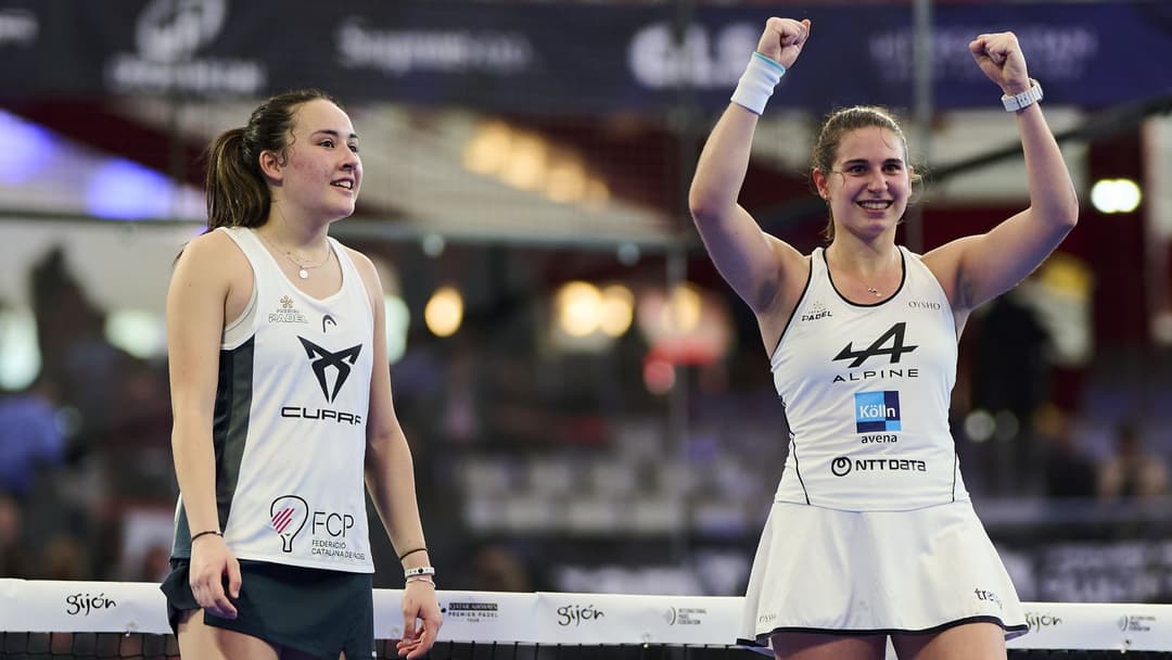 Premier Padel P2 Gijón 2026 — actie op de baan in het Palacio de Deportes