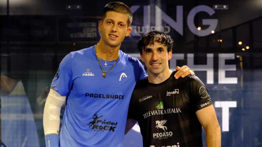 Andres Fernandez Lancha en Denis Tomas Perino na hun titel op de FIP Bronze in Westerbork